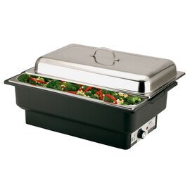 Elektro-Chafing Dish GN 1/1 ECO abnehmbarer Deckel 230 Volt 760 - 900 Watt 8,5 ltr  L 630 mm  H 290 mm Produktbild