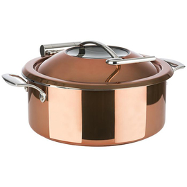 Chafing Dish ORBIT Set 4-teilig Edelstahl kupferfarben induktionsgeeignet Produktbild