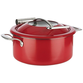 Chafing Dish ORBIT Set 4-teilig Edelstahl rot induktionsgeeignet Produktbild