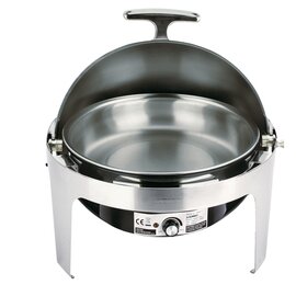 Elektro-Rolltop-Chafing Dish ELITE rolltop deckel 230 Volt 760 - 900 Watt 6,8 ltr  Ø 450 mm  H 450 mm Produktbild