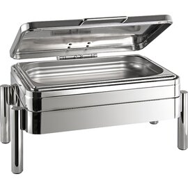 Chafing Dish GN 1/1 PREMIUM Scharnierdeckel 9 ltr  L 660 mm  H 330 mm Produktbild