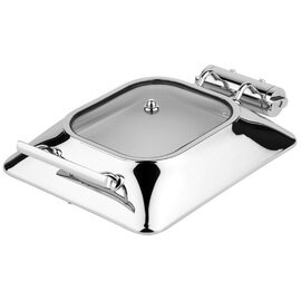 Edelstahldeckel mit Glasfenster zu Chafing Dish GN 1/2 "GLOBE" Produktbild