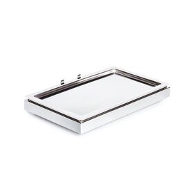 Kühlplatte GN 1/1 Set 1 Basis | Tablett | Akku Edelstahl  L 530 mm  B 325 mm  H 85 mm Produktbild 0 L