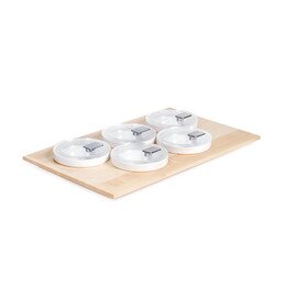 Bowl Module Set 2 GN 1/1 11-teilig weiß mit Haube Ø 140 mm  L 530 mm  x 325 mm  H 65 mm Produktbild