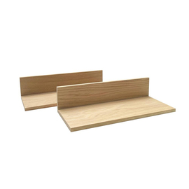 Einsatz für GN 1/2 Holzbox, 2er Set Eichenholz (geölt), geeignet für VALO GN 1/2 Holzbox 10,5 x 24 cm H 6 cm Produktbild