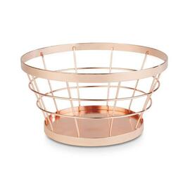 Korb | Ständer BASKET kupferfarben Ø 210 mm H 110 mm Produktbild