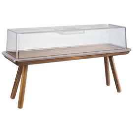 Buffetständer ACACIA Akazienholz GN 2/4 braun | 530 mm x 162 mm H 200 mm Produktbild 1 S