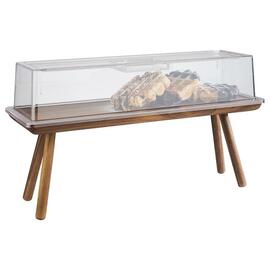 Buffetständer ACACIA Akazienholz GN 2/4 braun | 530 mm x 162 mm H 200 mm Produktbild 2 S