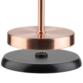 Akku-Tischleuchte MERLE MINI kupferfarben H 250 mm Produktbild 3 S