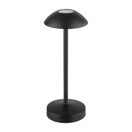Akku-Tischleuchte ALVA schwarz H 205 mm Produktbild