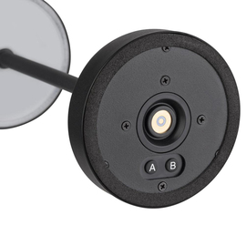 Akku-Tischleuchte ALVA schwarz H 205 mm Produktbild 2 S