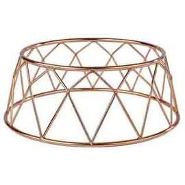 Buffetständer DIAMOND Metall kupferfarben | 1 Ablagefläche  H 100 mm Produktbild
