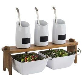 Buffetbrücke Akazienholz braun | 700 mm x 170 mm H 220 mm Produktbild 1 S