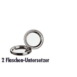 Untersetzer Edelstahl  Ø 115 mm | 2 Stück Produktbild