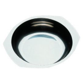 Beilagenschale 1000 ml Edelstahl rund L 200 mm H 50 mm mit Henkel Produktbild