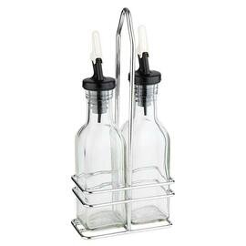 Essig-Menage | Öl-Menage • Essig | Öl Kunststoff Glas Edelstahl H 240 mm Produktbild