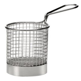 Servier-Frittierkorb SNACKHOLDER Edelstahl Ø 80 mm H 75 mm Produktbild