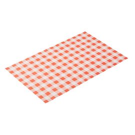 Wachspapier rote Karos SNACKHOLDER  L 420 mm  B 250 mm | 500 Stück Produktbild