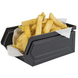 RESTPOSTEN | Snackbox INDUSTRIAL schwarz 0,5 ltr 165 mm x 105 mm H 75 mm Produktbild 2 S