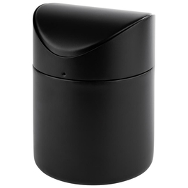 Tischrestebehälter SNAP Edelstahl schwarz 1,2 ltr | Schwingdeckel Produktbild