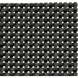 Tischläufer PVC SCHMALBAND Mehrweg schwarz 1500 mm 450 mm Produktbild