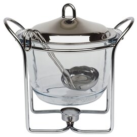 Servierschale HOT POT mit Stövchen 4 ltr  Ø 230 mm  H 260 mm Produktbild