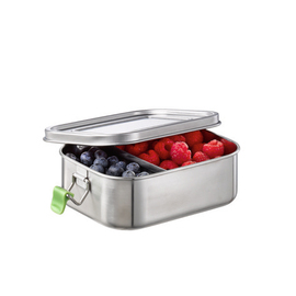 Lunchbox M Edelstahl mit Deckel Produktbild