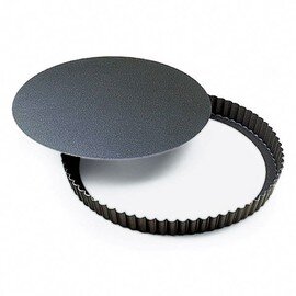 Kuchen-Form | Quiche-Form 2-teilig schwarz Ø 240 mm  H 35 mm Produktbild