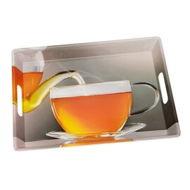 Serviertablett "Tee", 41 x 33 cm, Höhe 4 cm Produktbild 0 L