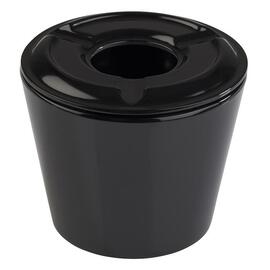 Windaschenbecher MINI schwarz Ø 65 mm H 55 mm Produktbild