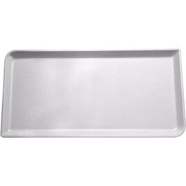 Tablett SYSTEM-THEKE Kunststoff weiß 440 mm  x 220 mm  H 20 mm Produktbild