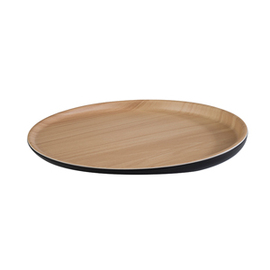 RESTPOSTEN | Tablett | Platte FRIDA LOCK Kunststoff schwarz Ø 225 mm  H 15 - 25 mm Produktbild