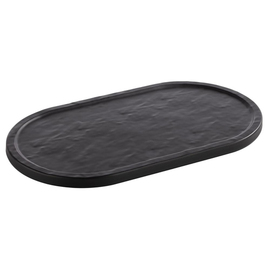 Tablett SLATE Melamin schwarz 280 mm x 155 mm H 10 mm Produktbild