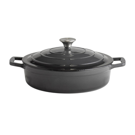 Bräter mit Deckel 5 STARS Gusseisen schwarz 3 ltr Produktbild