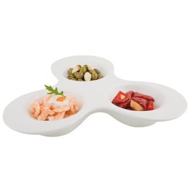 Schüssel "Tapas", Ø 38 cm, Melamin, weiß Produktbild