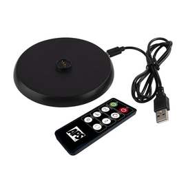 Akku-Tischleuchte CONE weiß H 180 mm Produktbild 2 S