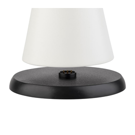 Akku-Tischleuchte CONE weiß H 180 mm Produktbild 1 S