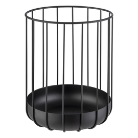 Brotkorb | Obstkorb URBAN Metall schwarz Ø 225 mm H 280 mm Produktbild