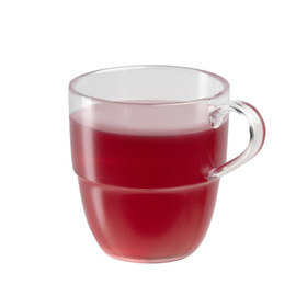 Tasse TEATIME 250 ml Tritan transparent mattiert | Mehrweg Produktbild 2 S