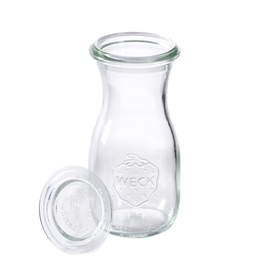 Weck-Flaschen à 150 ml mit Auflagedeckel 6 Flaschen | 6 Deckel Produktbild