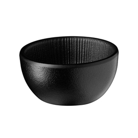 Schale NERO Melamin schwarz rund | 0,07 ltr Ø 70 mm H 35 mm Produktbild