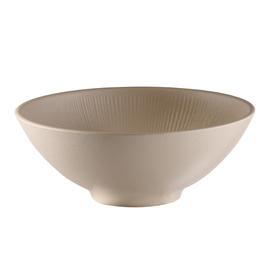 Schale NERO Melamin beige rund | 1,7 ltr Ø 240 mm H 90 mm Produktbild