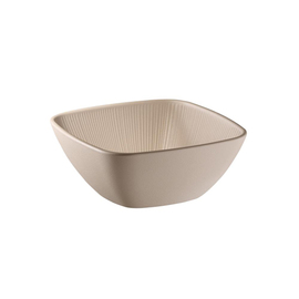Schale NERO Melamin beige quadratisch | 1,5 ltr L 195 mm x 195 mm H 80 mm Produktbild