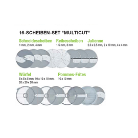 16-Scheiben-Set  für EXPERT Serien "MultiCut" Produktbild