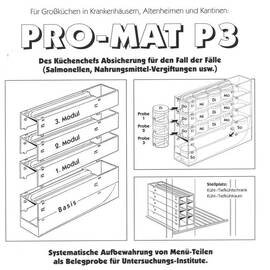 Rückstellprobensystem PRO-MAT P3/5  Grundmodul mit 5 Aufsätzen und 500 Bechern à 125 ml, für 5 Proben/Tag, 5 Tage Aufbewahrung Produktbild