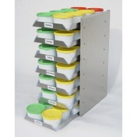 Rückstellprobensystem Pro-Mat BOX P8 | 7 Tage | Proben/Tag 8 | 3 Farben Produktbild