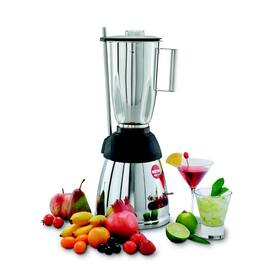 BAR BLENDER RBB Pro Edelstahl schwarz chromfarben mit Mixaufsatz High Power Edelstahl Produktbild