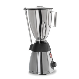 Mixer GK 900 Edelstahl schwarz chromfarben mit Mixaufsatz High Power Edelstahl Produktbild