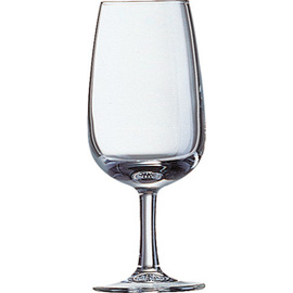 Weinglas 22 cm #4672 schwarz / klar Probierglas 