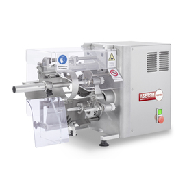 Apfelbearbeitungsmaschine ASETSM Saugbefestigung 230 Volt H 400 mm | mit Abstreifgabel | Reinigungsstopfer Produktbild